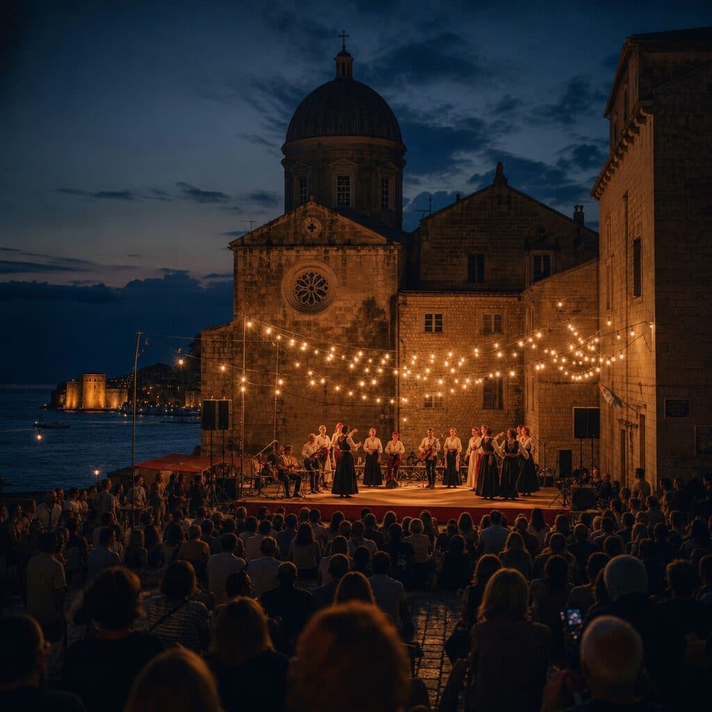 Noćni kulturni festival u povijesnoj dalmatinskoj jezgri